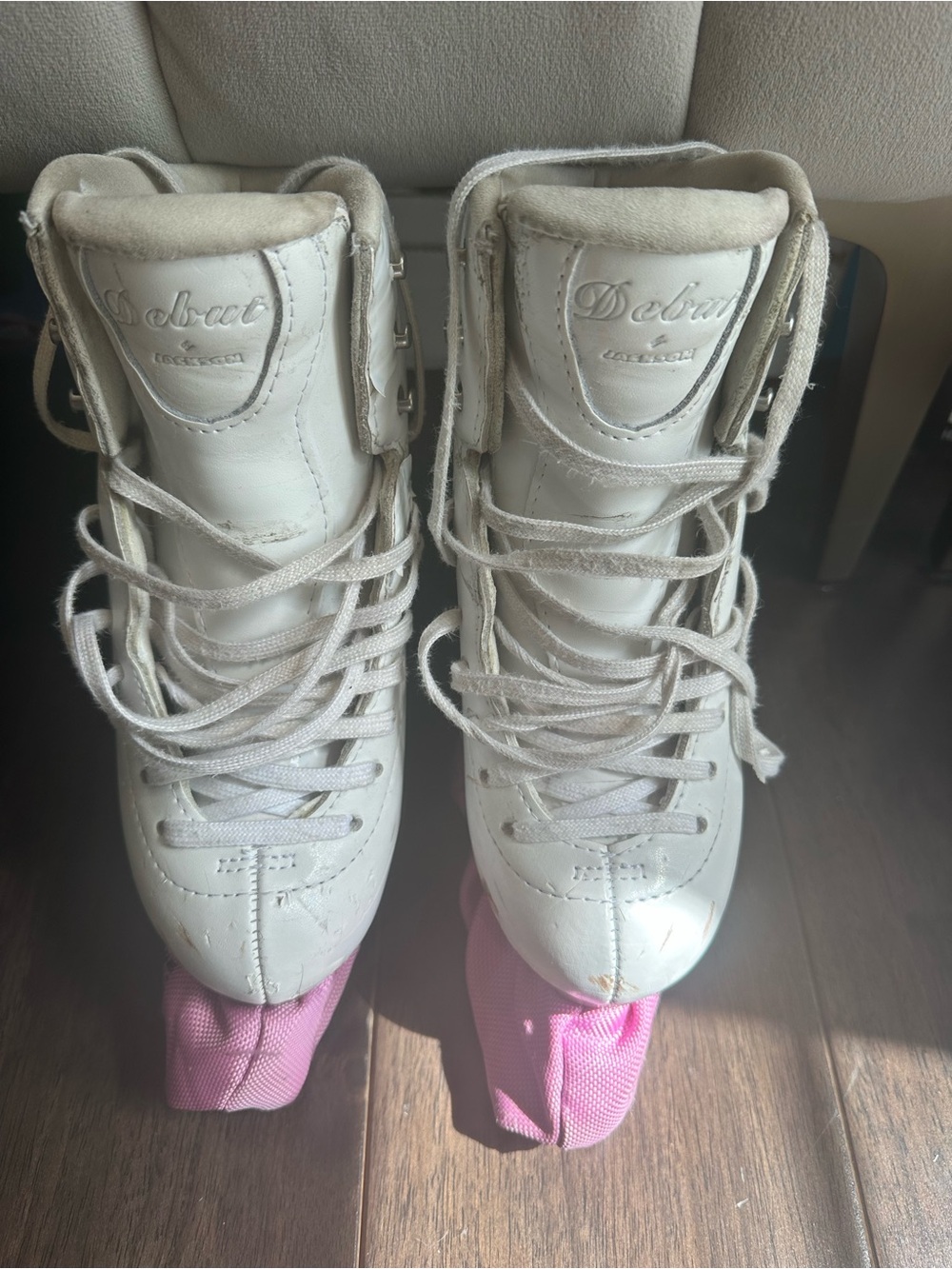 Jackson Debut Girl’s Figure Skates with MK Professional Freestyle blades - 2 1/2